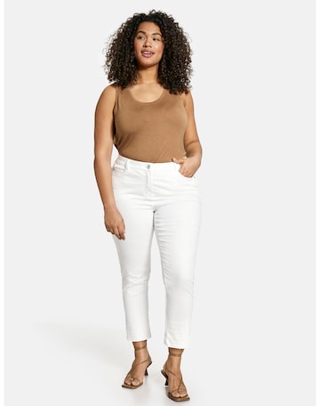 SAMOON Slim fit Jeans 'Betty' in White