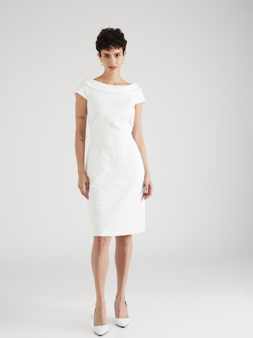 APART Φόρεμα κοκτέιλ σε λευκό: μπροστά