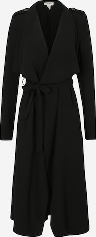 OBJECT Tall Between-Seasons Coat 'ANNLEE' in Black: front