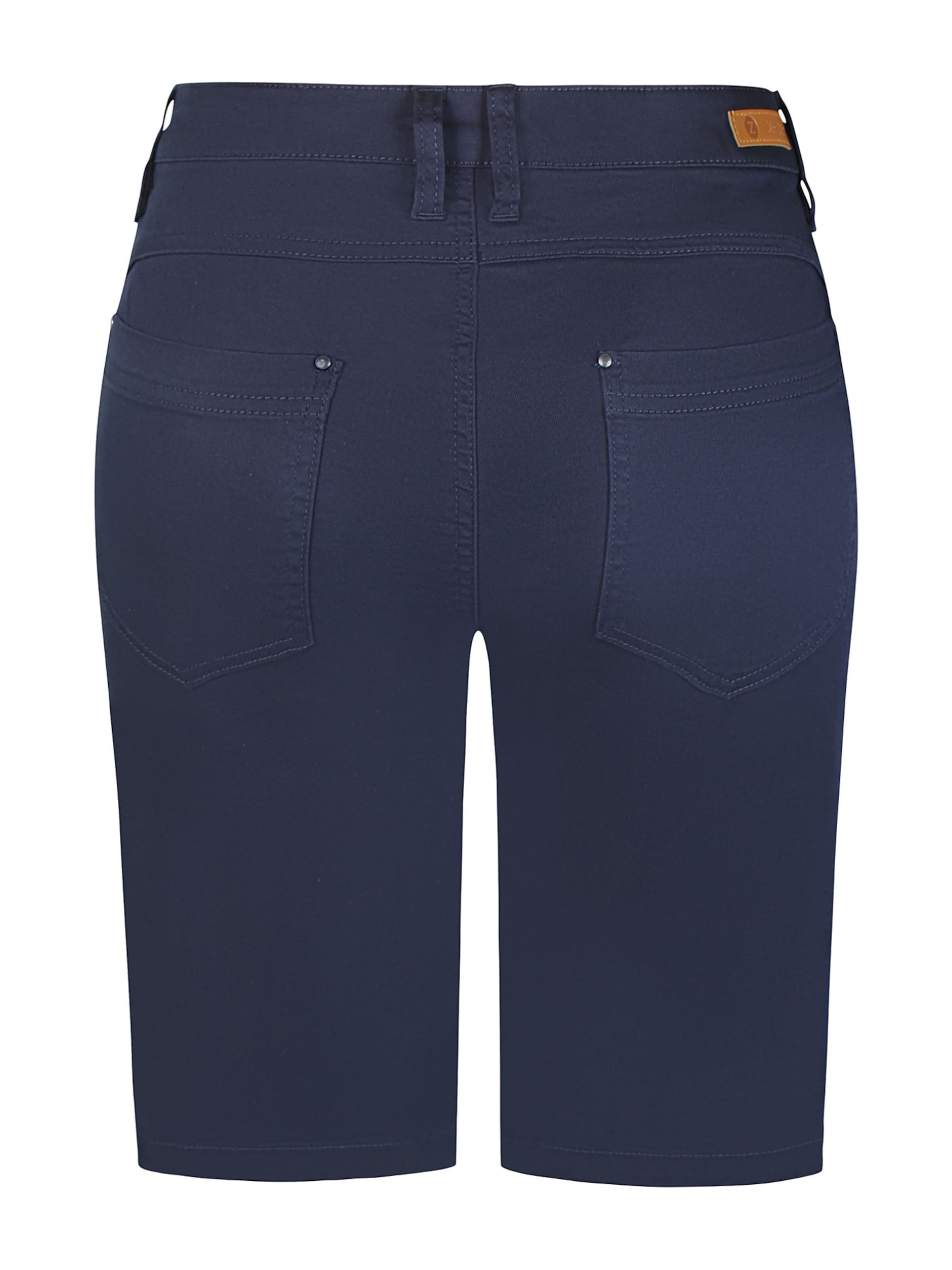Coupe slim Pantalon 'Sanne 347' ze-ze en bleu