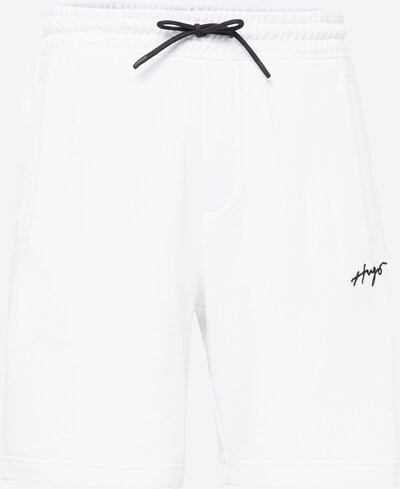 HUGO Shorts 'Dampinas' in schwarz / offwhite, Produktansicht