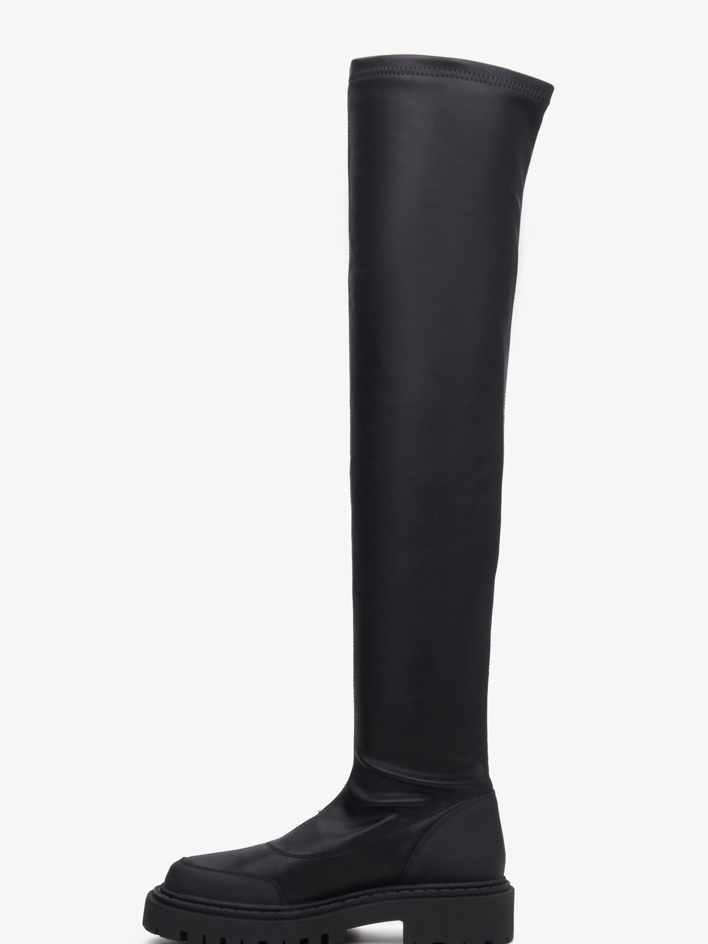 Estro Boots '09-2928'‌‌‌‌‌‌ in Schwarz: Vorderseite