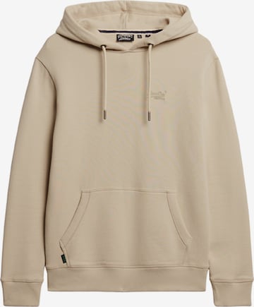 Superdry Sweatshirt 'Essential' in Beige: voorkant