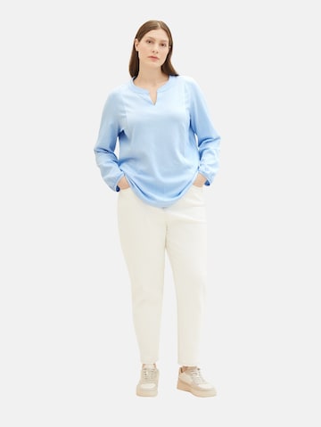 Tom Tailor Women + Blouse in Blue