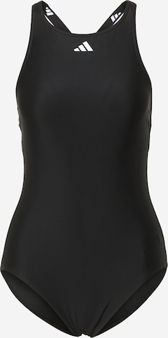 ADIDAS PERFORMANCE Active Swimsuit 'Tape' in Black: front