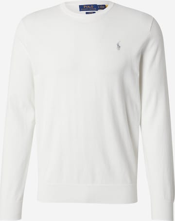 Polo Ralph Lauren Sweater in White: front