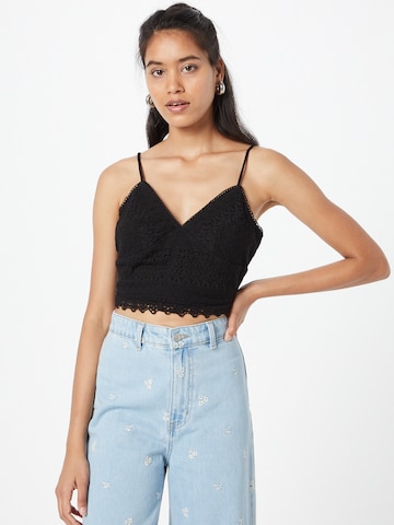 VERO MODA Top 'HONEY' in Black: front