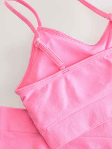 Next Bustier Wäsche-Set in Pink