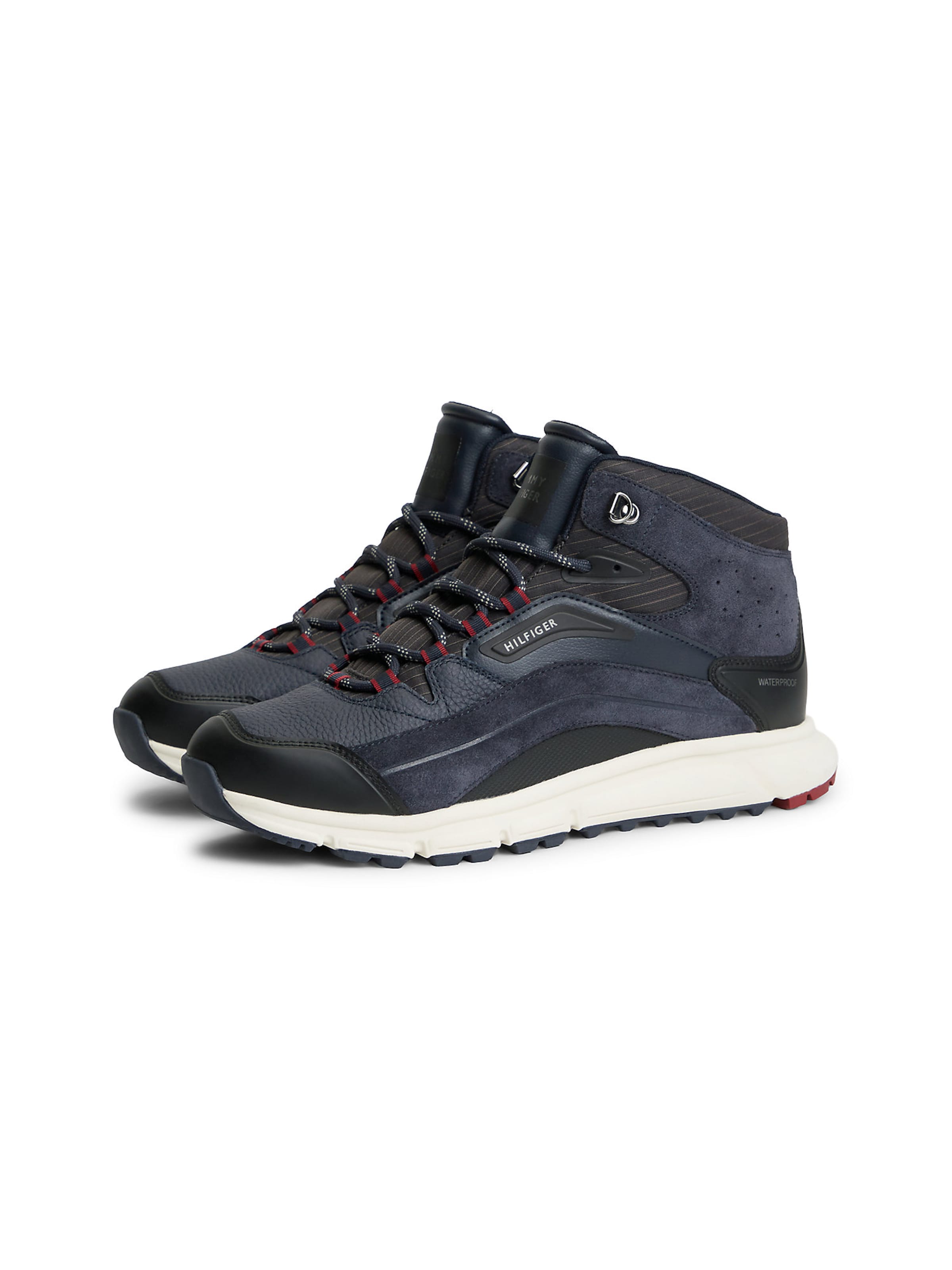 TOMMY HILFIGER Sneakers hoog in Blauw