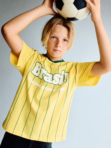 MANGO KIDS Tričko 'FIFABRA' – žlutá
