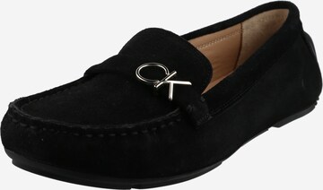 Mocassin Calvin Klein en noir : devant