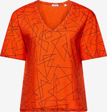 ESPRIT Shirt in Oranje: voorkant