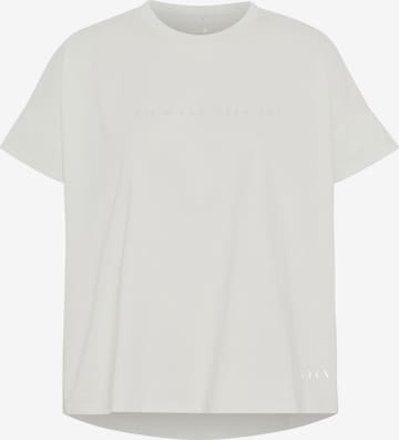Born Living Yoga Sporttop 'Mayumi' in Wit: voorkant