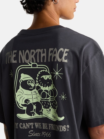 Maglietta 'LET'S BE BUDDIES' di THE NORTH FACE in grigio