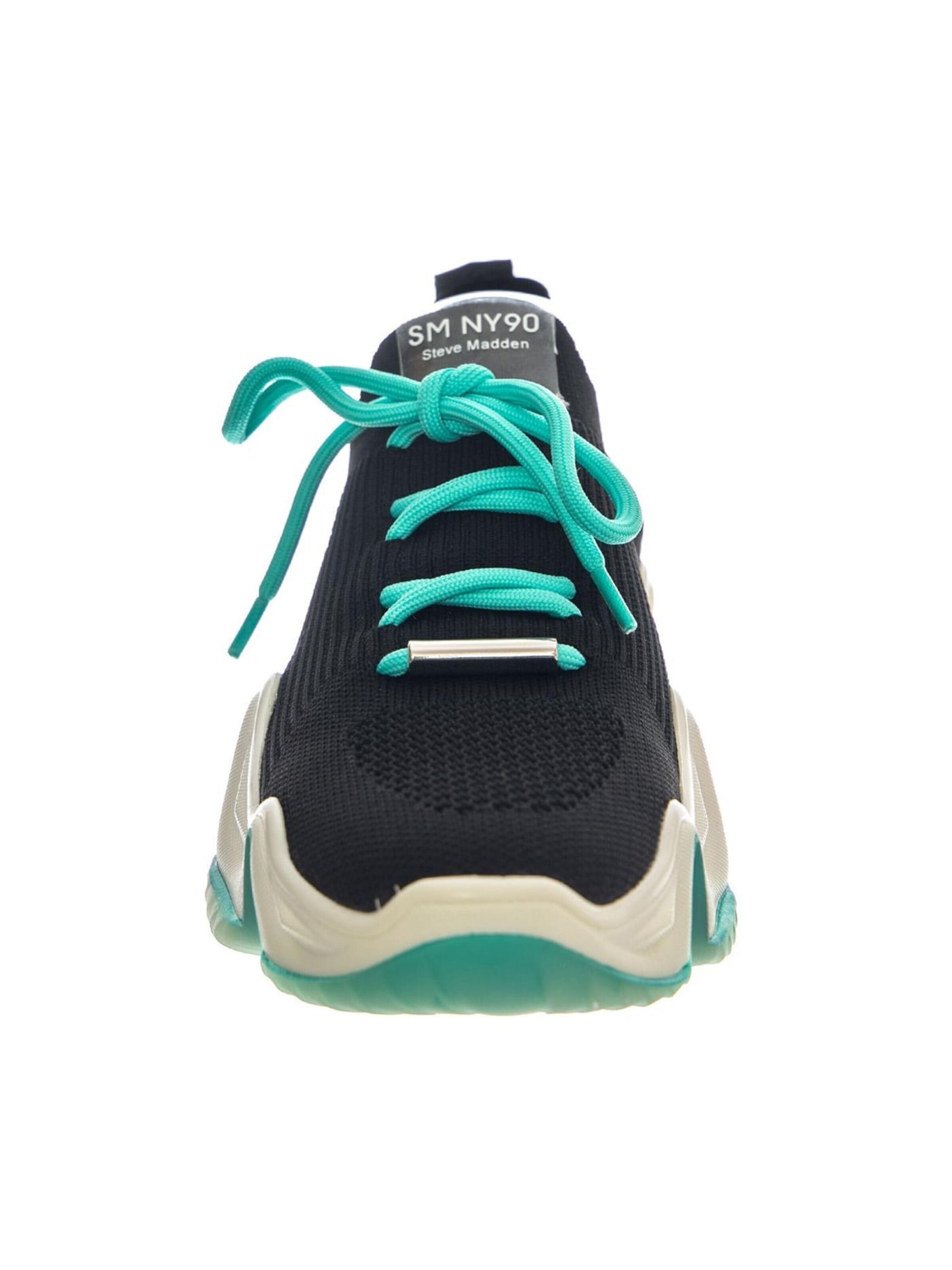 Chaussure de sport à lacets 'CITYSCAPE BLK/MINT BLACK' STEVE MADDEN en noir