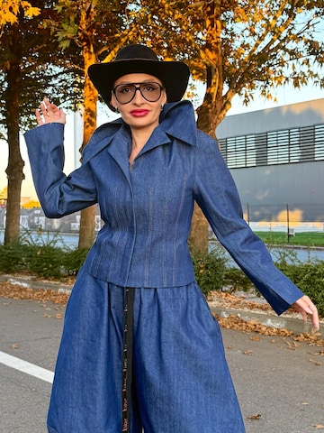 IUnique - Chaqueta de entretiempo 'Denim jacket' en azul