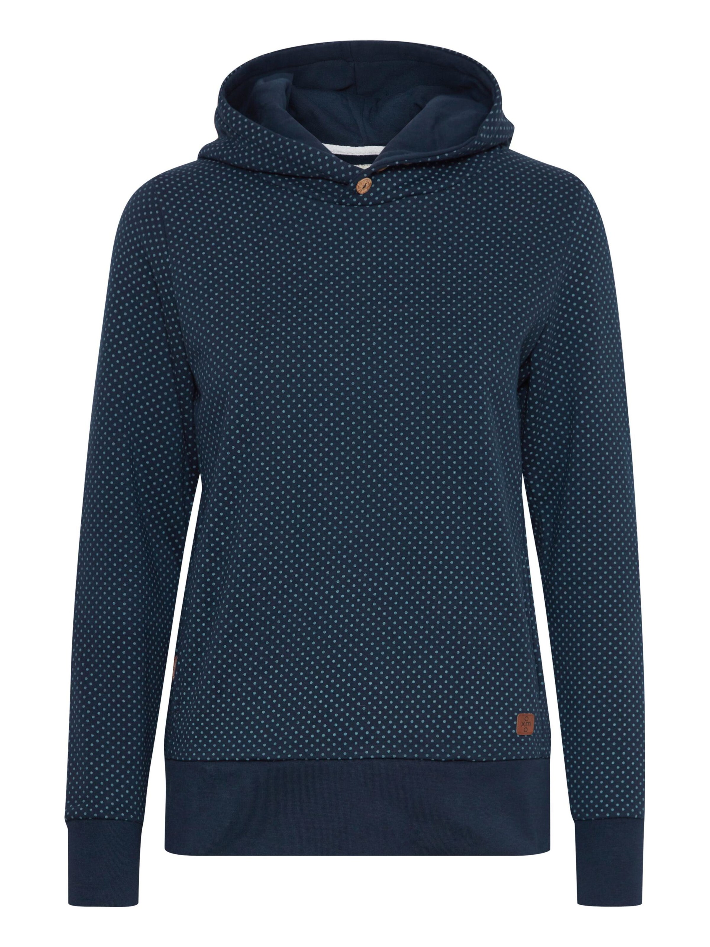 Sweat-shirt ' Vera ' Oxmo en bleu : devant