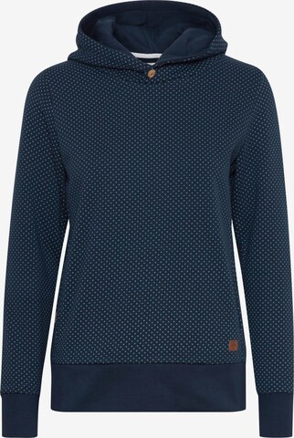 Oxmo Sweatshirt ' Vera ' in Blauw: voorkant