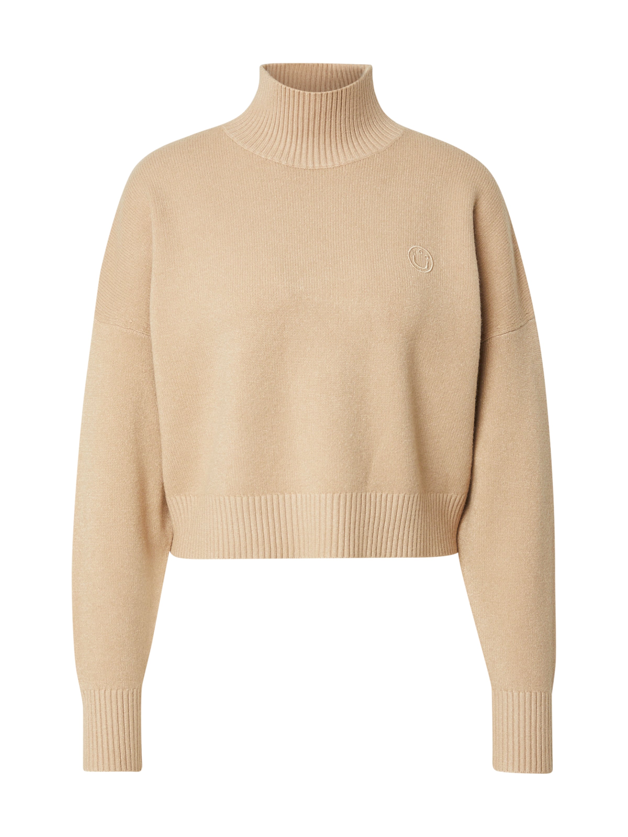 HUGO Свитер 'Sesty_B' в Бежевый: спереди