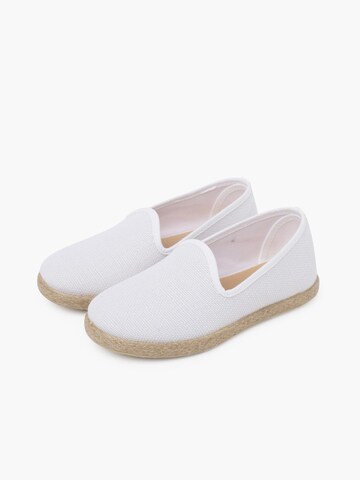 Pisamonas - Zapatos abiertos en blanco