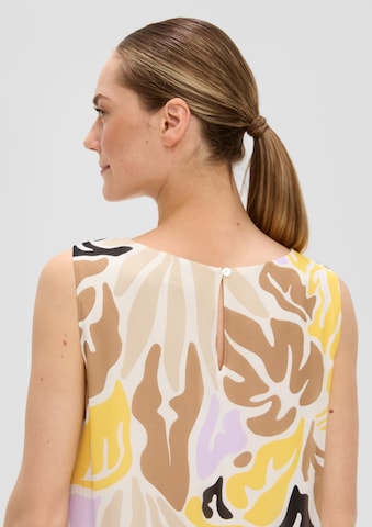 s.Oliver BLACK LABEL Dress in Yellow