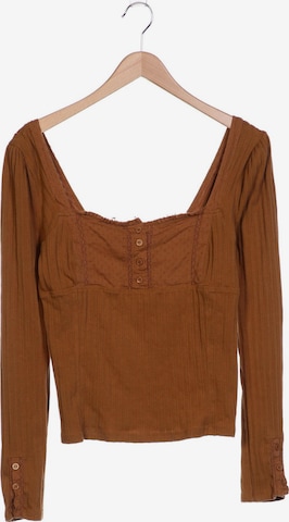Free People Top & Shirt in L in Brown: front