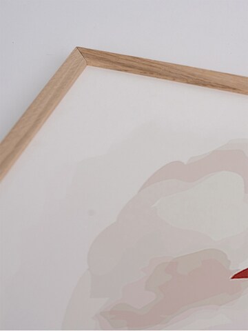 Liv Corday Bild 'Red Lips' in Weiß