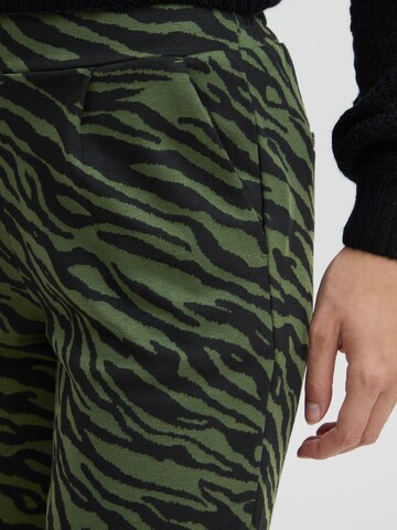 ICHI - Skinny Calças ' KATE ' em verde