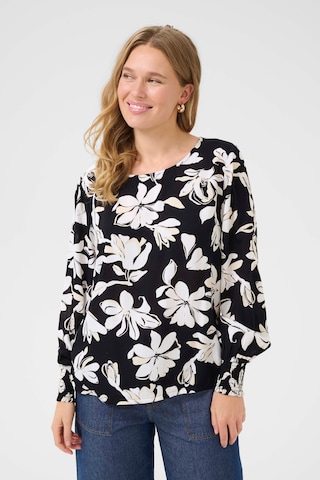 Kaffe Bluse 'BPebba' in Schwarz: Vorderseite