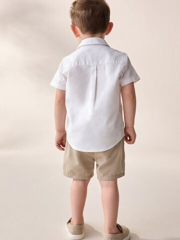 Next Regular fit Button up shirt in White