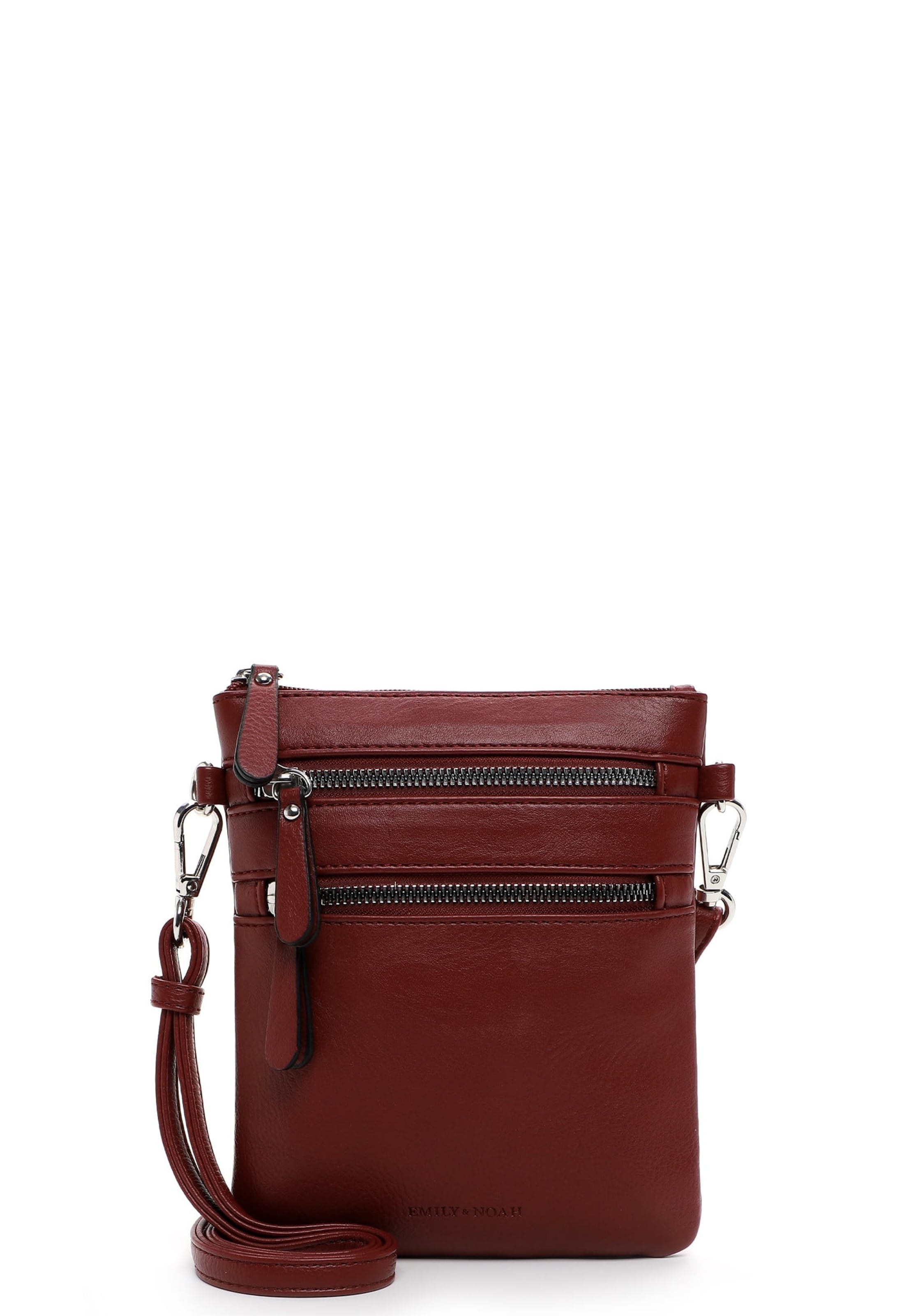 Emily & Noah Schoudertas ' E&N Emma ' in Rood: voorkant