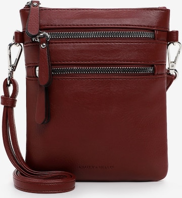 Borsa a tracolla ' E&N Emma ' di Emily & Noah in rosso: frontale