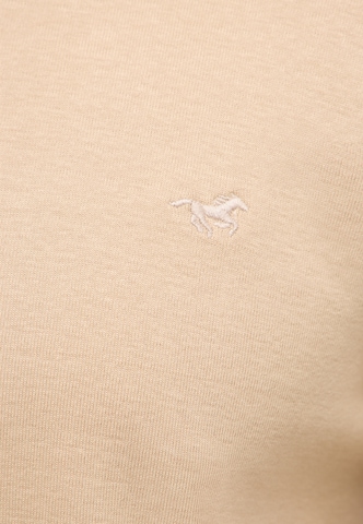 MUSTANG T-Shirt 'Style Allen' in Beige
