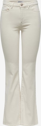 ONLY Flared Jeans 'WAUW' in White: front