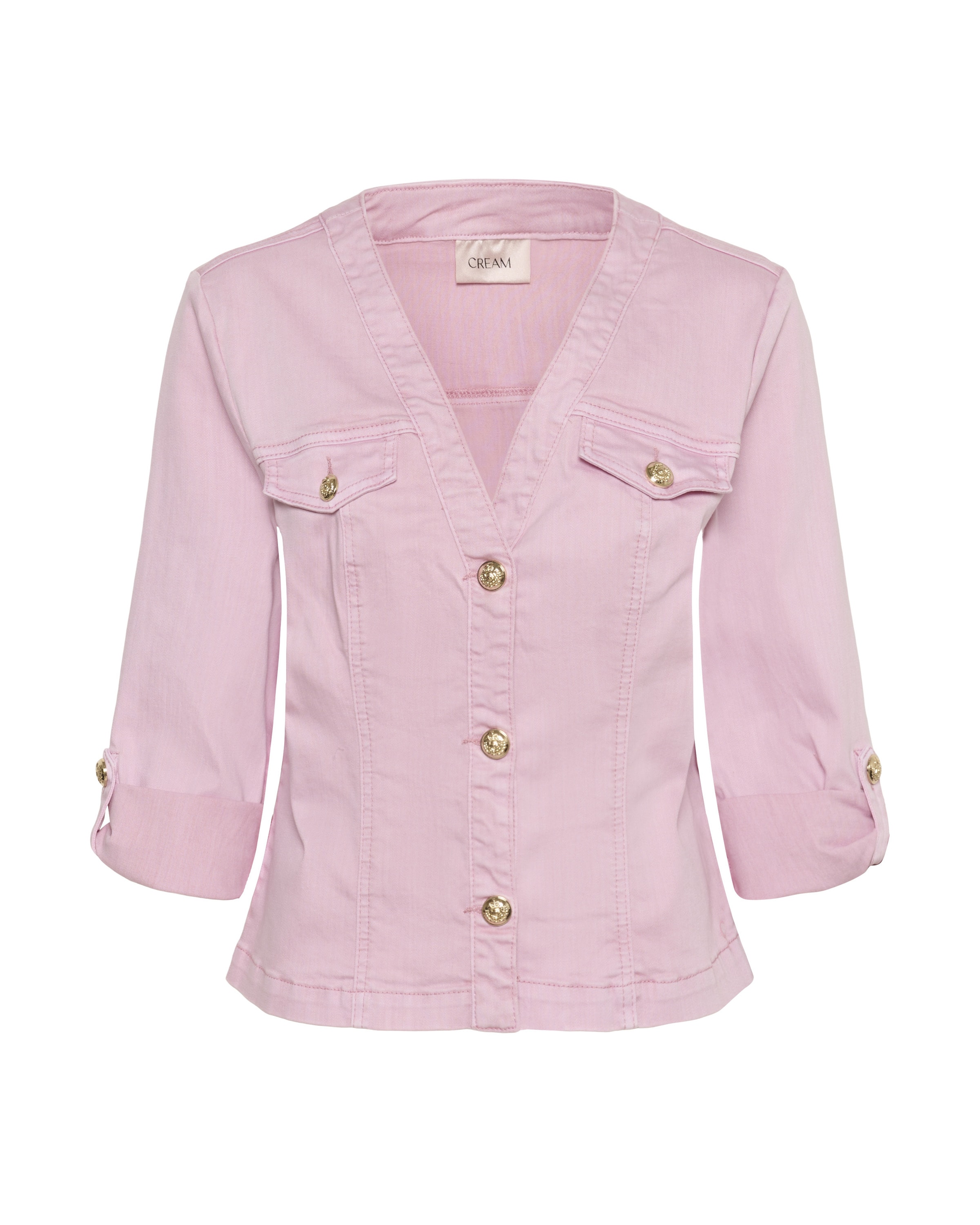 Cream Prehodna jakna 'CRVisti' | roza barva: sprednja stran