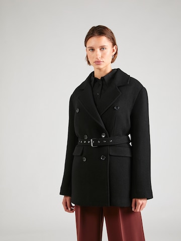 Guido Maria Kretschmer Women Between-Seasons Coat 'Fenna' in Black: front