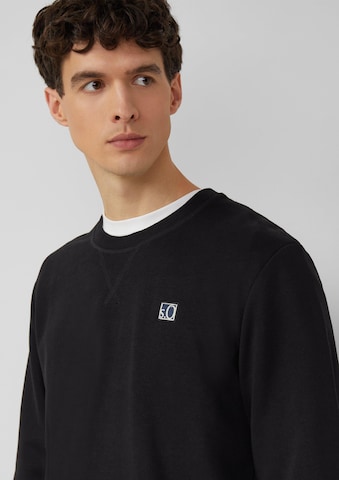 s.Oliver Sweatshirt in Zwart