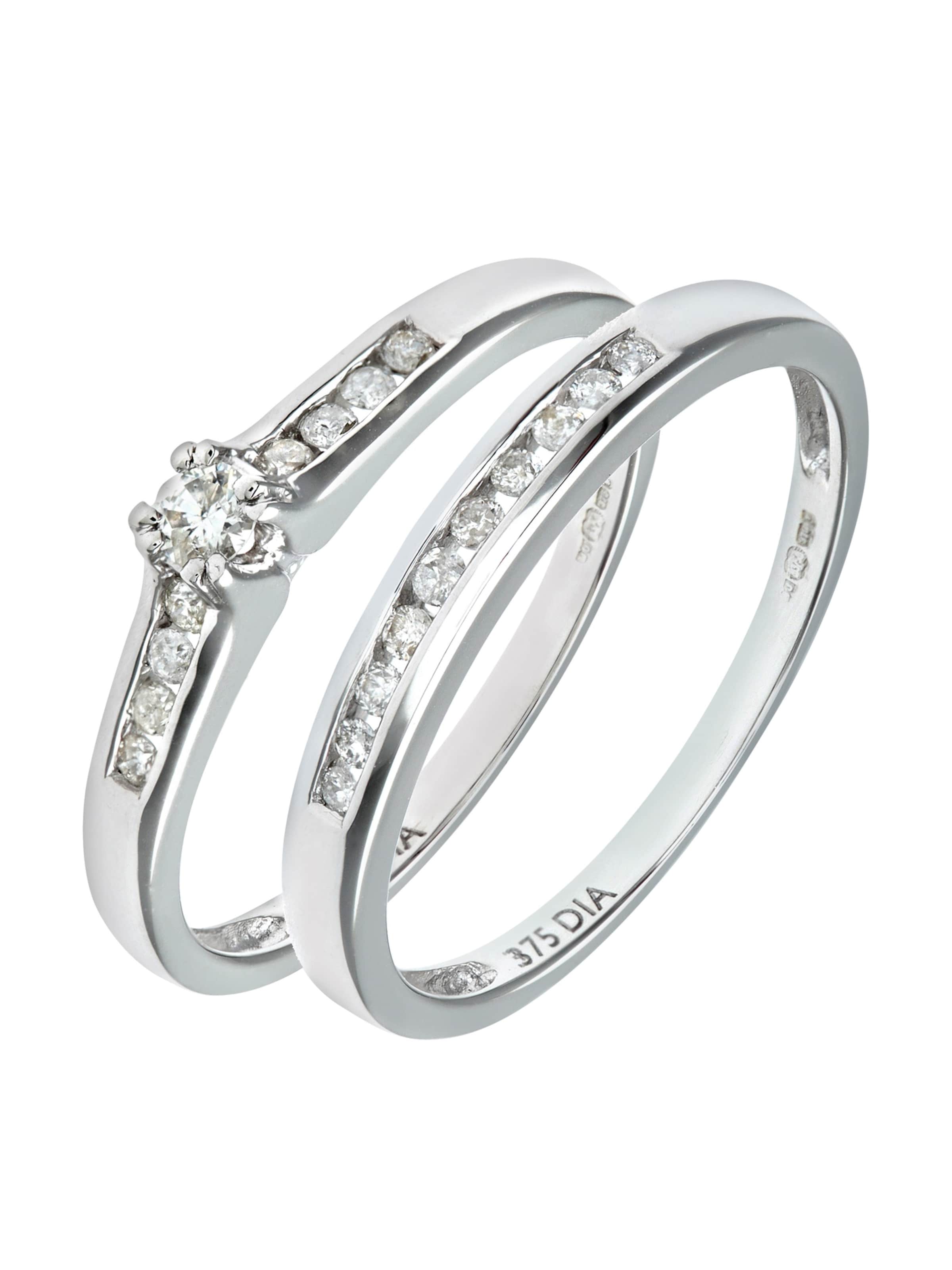DIAMANT LETERNEL Schmuckset‌‌‌‌‌‌‌‌‌ in Silber