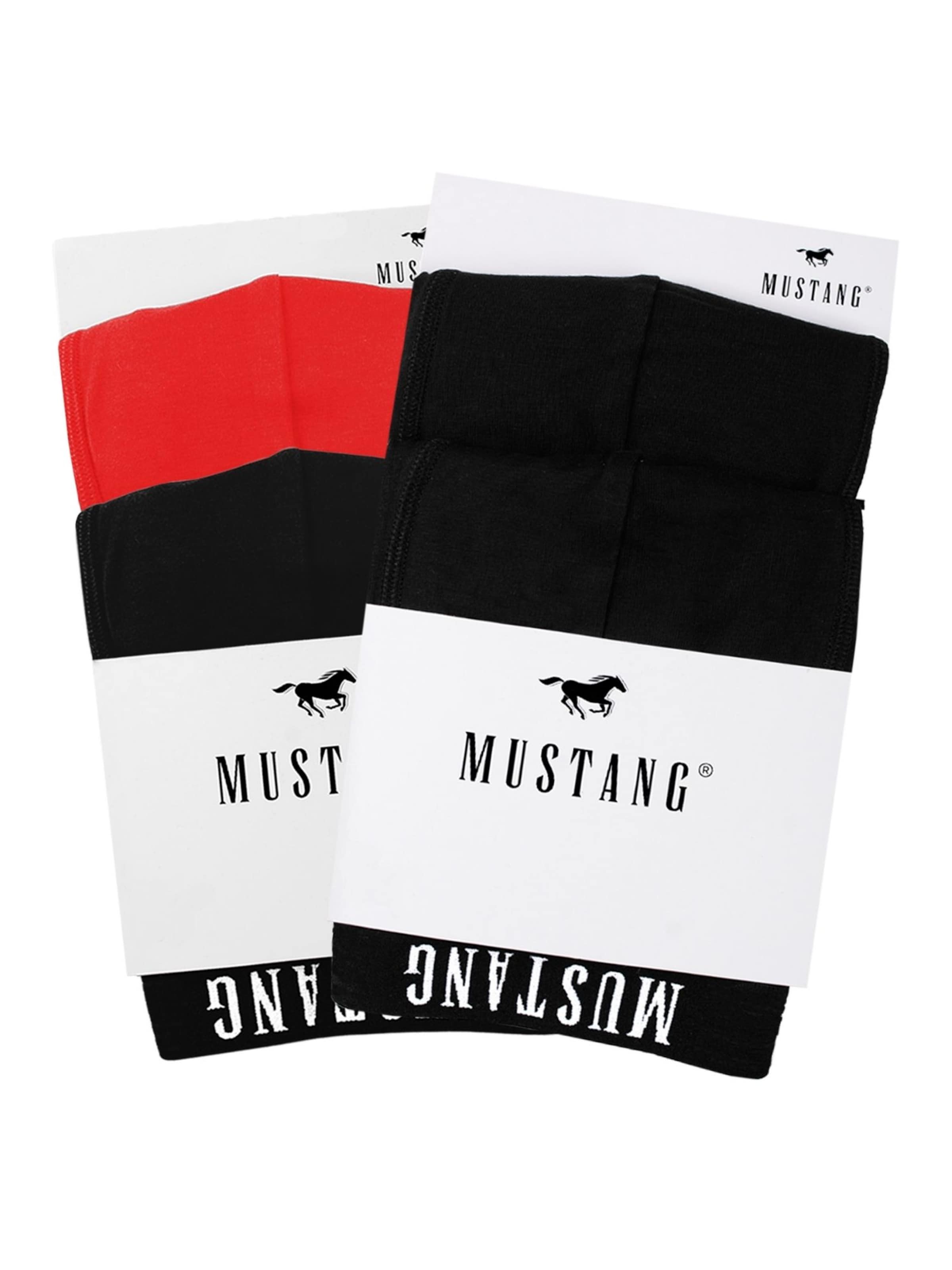 MUSTANG Boksershorts i rød