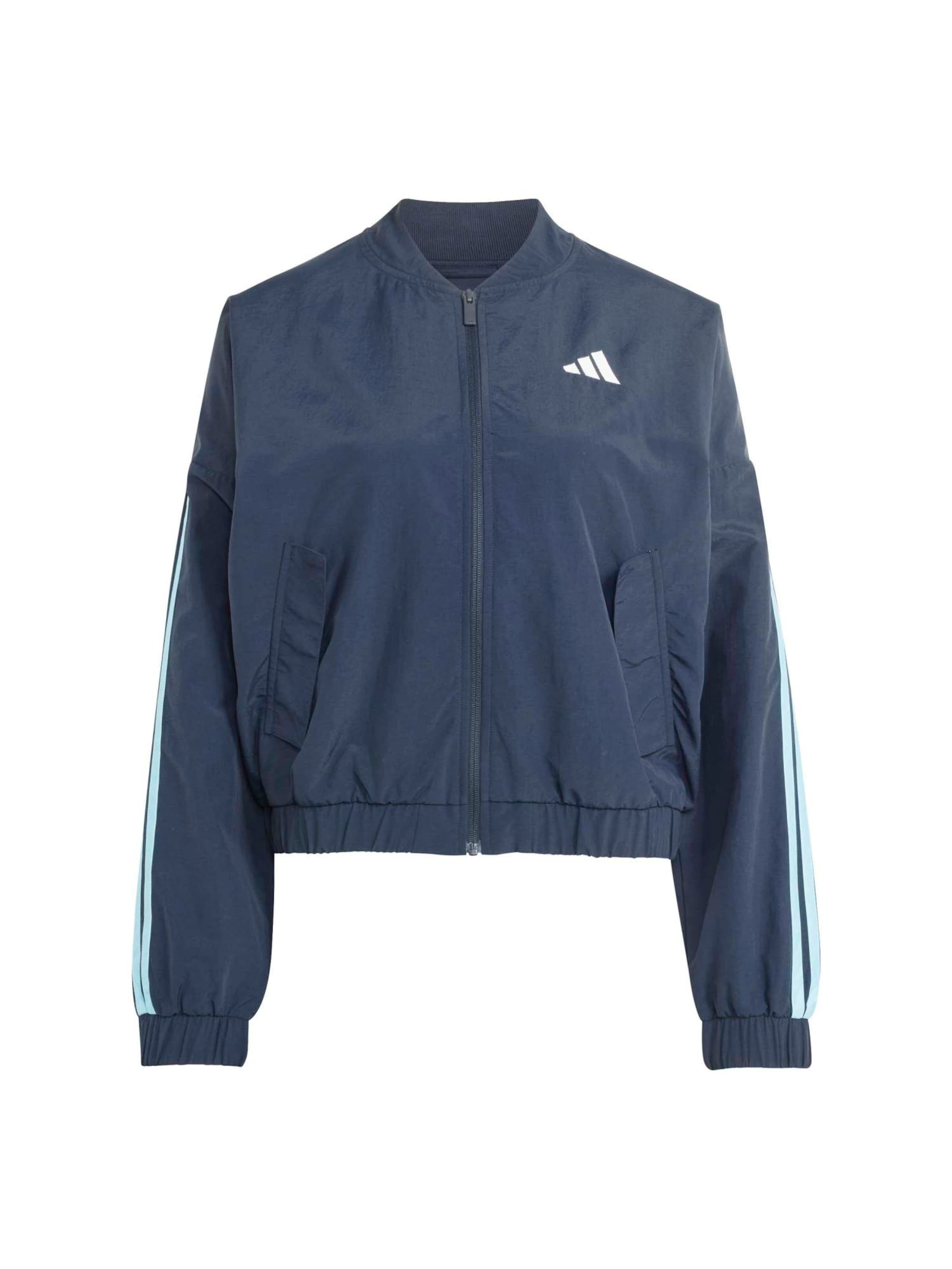 ADIDAS SPORTSWEAR Спортивная куртка в Синий: спереди