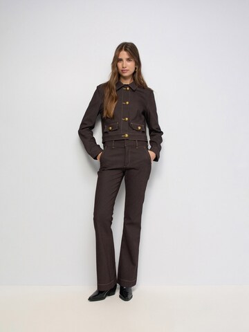 Salsa Jeans Tussenjas in Bruin