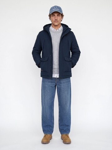 JACK & JONES Overgangsparka i blå