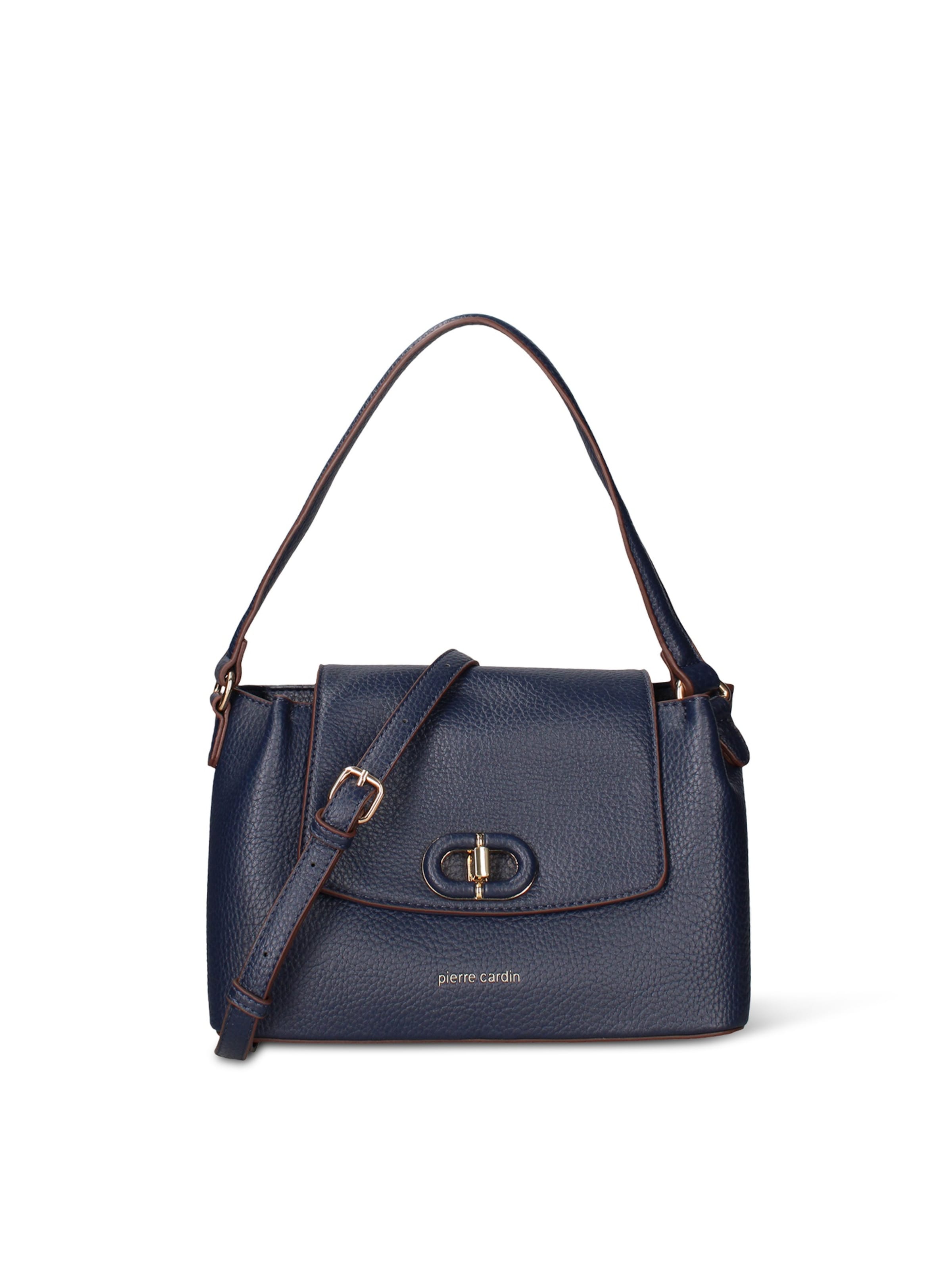 Sac bandoulière PIERRE CARDIN en bleu : devant