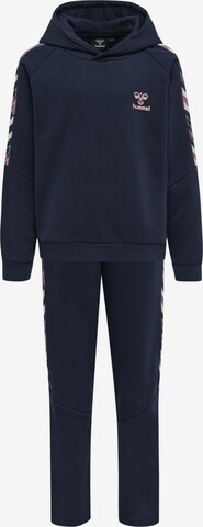 Hummel Sweatsuit 'Zoe' in Blue: front