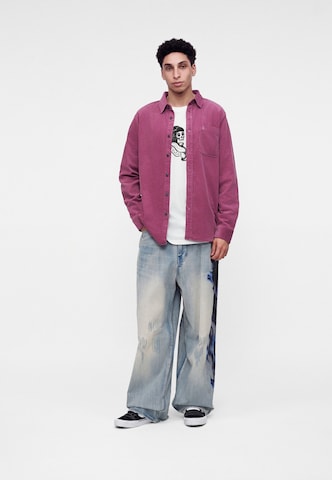 Regular fit Cămașă 'ZANDER' de la Volcom pe mov