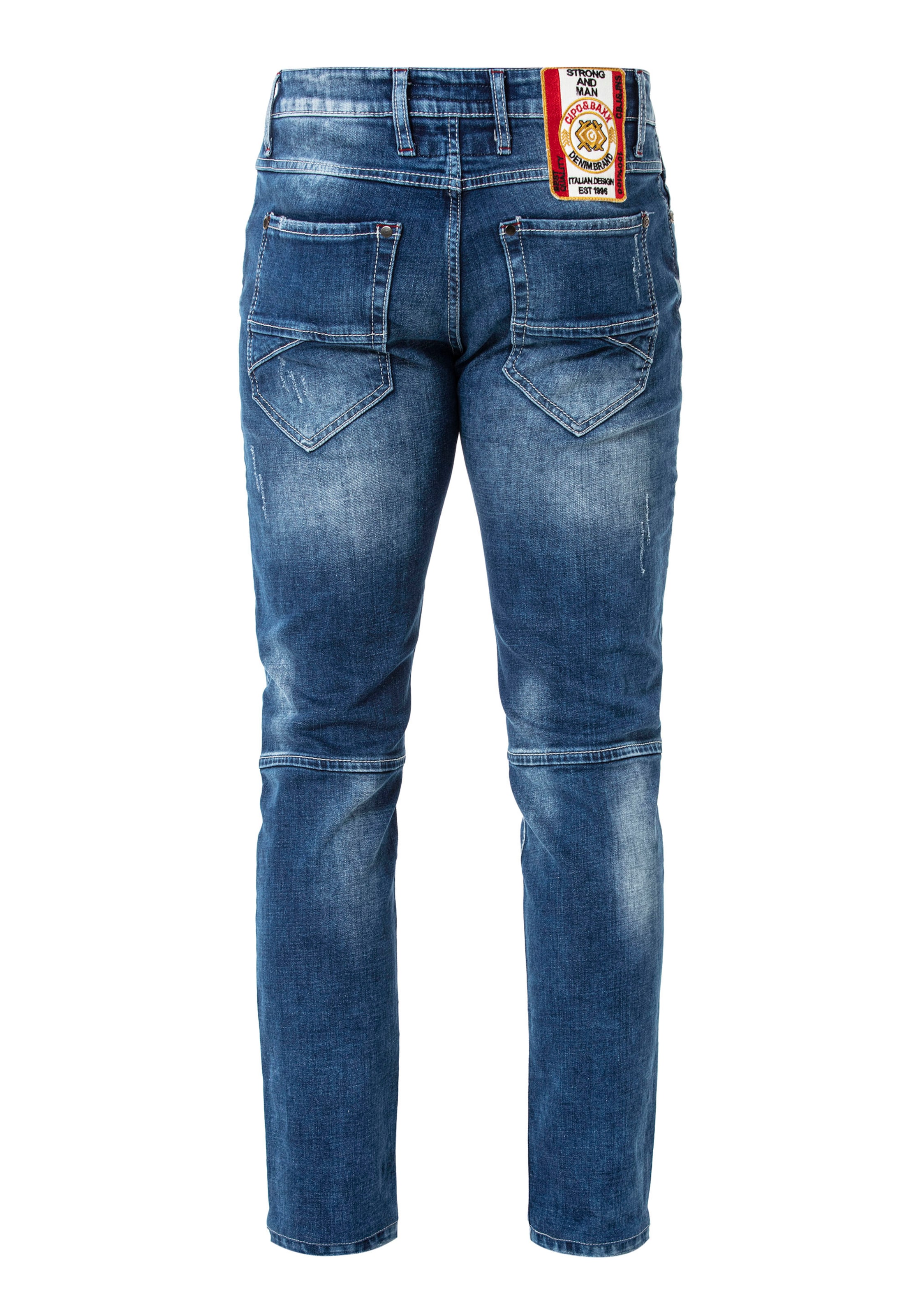 CIPO & BAXX Regular Jeans in Blauw