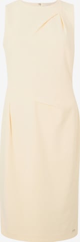 Calvin Klein Puzdrové šaty - Béžová: predná strana