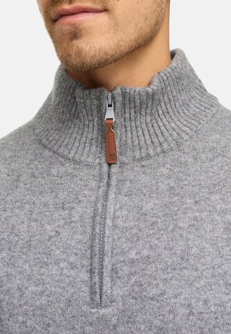 INDICODE JEANS Sweater 'INTrax' in Grey