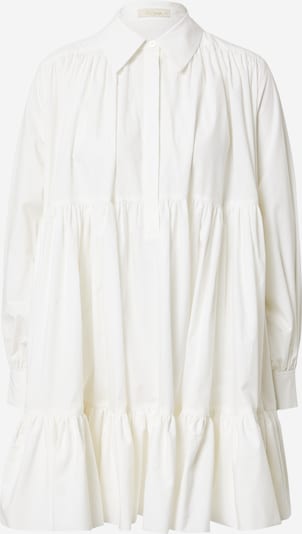 Rochie tip bluză Mes Demoiselles pe alb murdar, Vizualizare produs