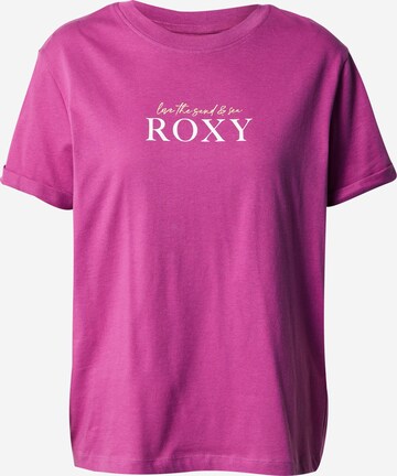 ROXY Tričko 'NOON OCEAN' – fialová: přední strana